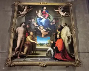 IMG_20210515_110657 Virgin with saints, Fra Bartolomeo, 1512.