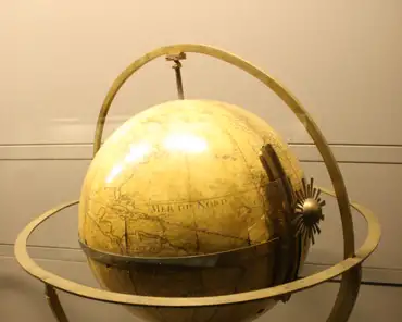 IMG_6260 Mechanical globe by Guillaume de l'Isle, 1700.
