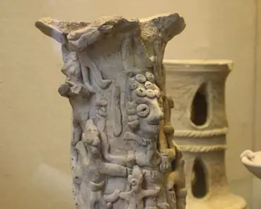 IMG_0443 Incense burner stand, Syria. (1600 BC?)