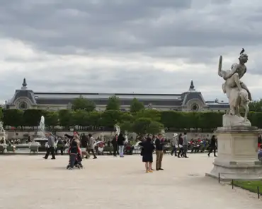 IMG_5382 Tuileries garden with Orsay museum in the background.