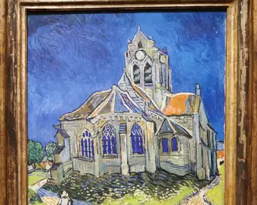IMG_20200808_160223 Vincent Van Gogh, The church in Auvers-sur-Oise , 1890.