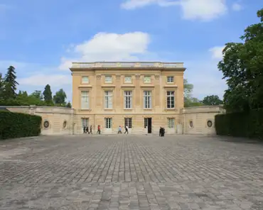 031 The neoclassical palace of Petit Trianon was built under king Louis XV in the 1760s as a gift to his mistresses, initially Madame de Pompadour and then Comtesse...