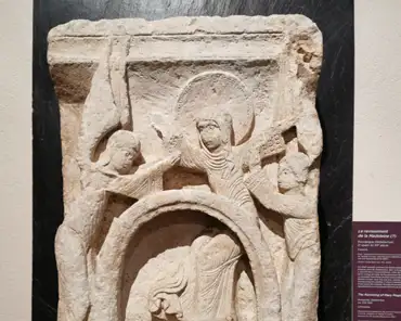 IMG_20210523_171742 The ravishing of Mary Magdalene (?), ca. 1125-1150, limestone.