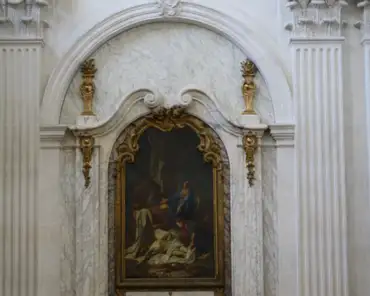 IMG_0192 Chapelle des Etats: the marble altar is by Servandoni.