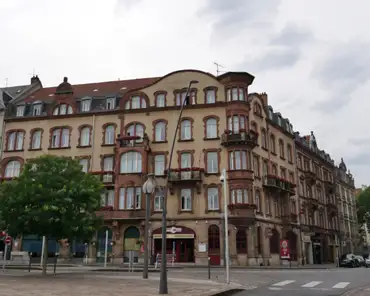 P1190463 German quarter, built during the German annexion (1871-1918).