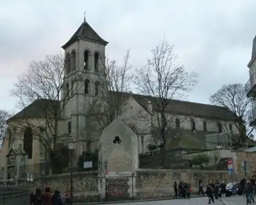 P1120082 Saint-Jean-de-Montmartre, built in 1147, is one of the oldest churches in Paris.
