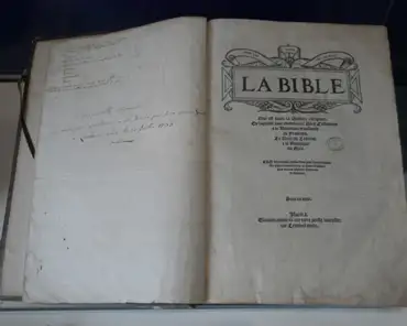 P1190299 Olivétan bible, 1535.