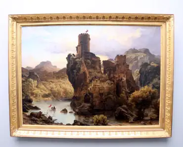 IMG_0080 Karl Friedrich Lessing, Knight's castle, 1828.
