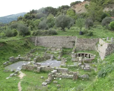 img_0503 Ancient Gortys: temple of Asklepios, where sick people came to get healed (4th century BC).