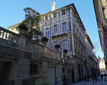 IMG_20191223_142220 Palazzo Podesta. Via Garibaldi, built between 1558-1583, is lined by a series of renaissance palaces (
