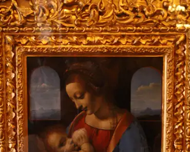IMG_4473 Leonardo da Vinci, Madonna Litta, ca. 1490.