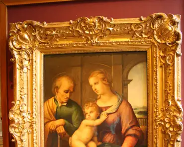 IMG_4487 Raffaello Sanzio, The holy family (Madonna with the beardless Joseph), 1506.
