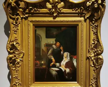 IMG_20230930_125642 Frans van Mieris the Elder, The doctor's visit, 1657.