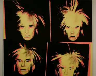 P1100435 Andy Warhol, Self-portrait, 1986.