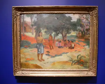 P1070445 Paul Gauguin, Parau Parau (whispered words), 1892.
