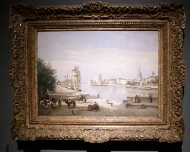 P1070475 Jean-Baptiste-Camille Corot, The harbor of La Rochelle , 1851.