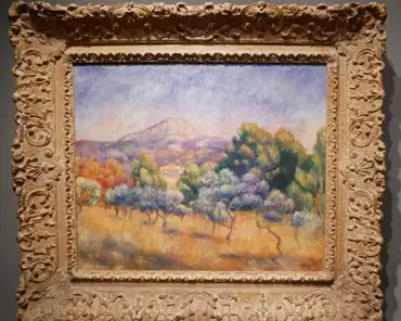 P1070485 Pierre-Auguste Renoir, Mount Sainte-Victoire, ca. 1888-1889.