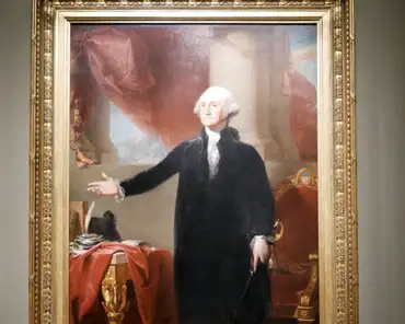 P1150110 George Washington, 1732-1799, First president, 1789-1797. Gilbert Stuart, 1796.