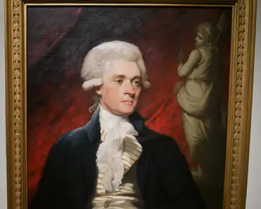 P1150111 Thomas Jefferson, 1743-1826, Third president, 1801-1809. Mather Brown, 1786.