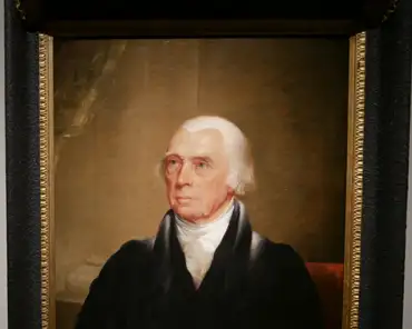 P1150112 James Madison, 1751-1836, Fourth president, 1809-1817. Chester Harding, 1829.