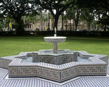 IMG_2757 Fountain gifted by the Kingdom of Morocco to the people of the state of Hawaii, 2012.