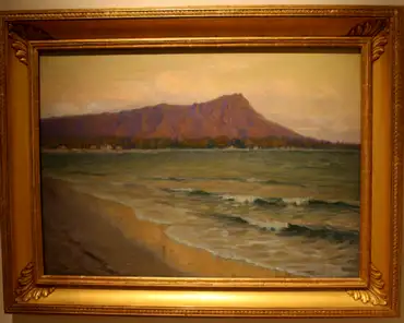 IMG_2773 Lionel Walden, Diamond Head and Waikiki beach, 1918.