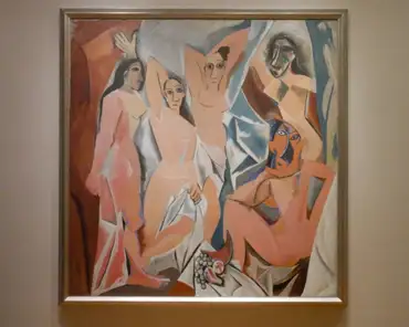 P1070844 Pablo Picasso, Les demoiselles d'Avignon, 1907.