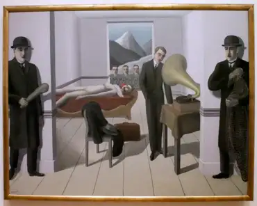 P1070861 René Magritte, The menaced assassin, 1927.